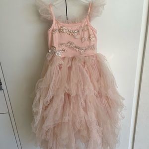 Monique Lhullier x Pottery Barn kids tulle princess dress